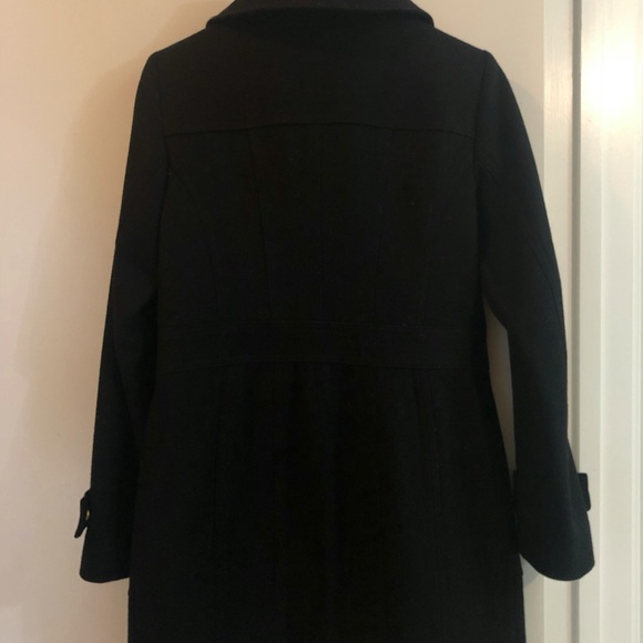 Black Michael Kors Wool Coat - Picture 2 of 5
